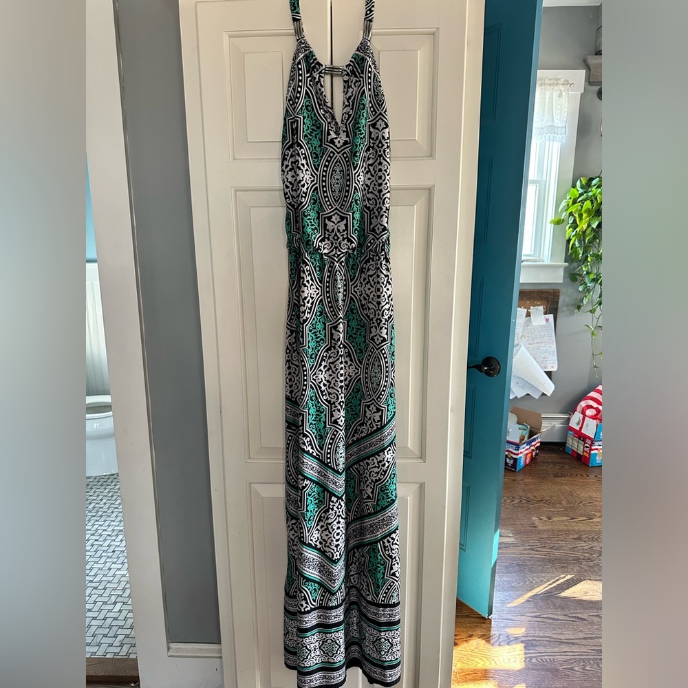 White House Black Market halter dress (size S)